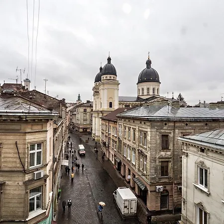 In A Center! Krakivska,34 דירה לבוב